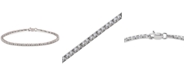 Macy's Diamond Tennis Bracelet (3/4 ct. t.w.) in 10k White Gold